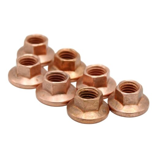 7 x 90502418 - M8 Manifold Nuts with 10mm Hex Head / Spanner - NEW - Image 4