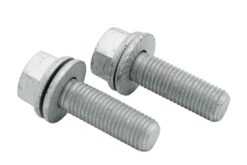 LSC N91041702 : GENUINE Pair of Rear Brake Caliper Bolts for Audi - NEW