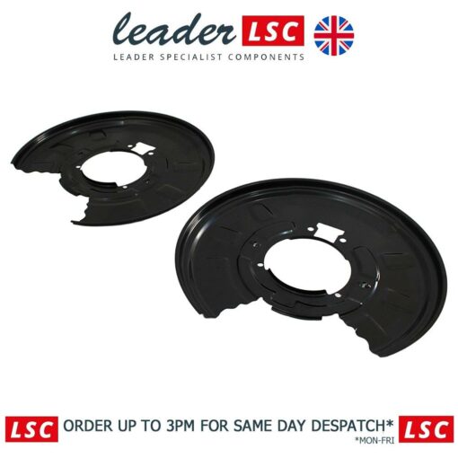 LSC 34211166107 : Pair of Rear Brake Dust Shields / Splash Guards - NEW - Image 6