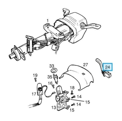 LSC 90243395 : Wiper Stalk / Switch (Front & Rear) - NEW - Image 11