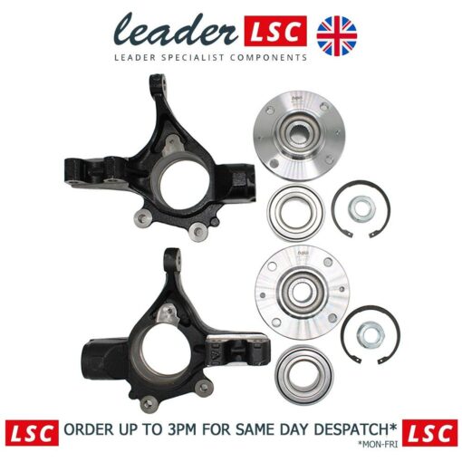 LSC 1606631080 364696 330785 335084 : Pair of Front Suspension Steering Knuckles Wheel Hubs and Bearing Kits - NEW - Image 7