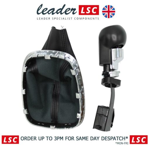 LSC 55496814 : Gearshift Stick Lever & Knob with Black Boot / Gaitor - NEW - Image 9