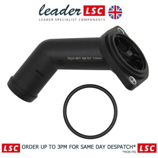 LSC 038121121D : Thermostat Coolant Flange and O Ring - NEW - Image 7