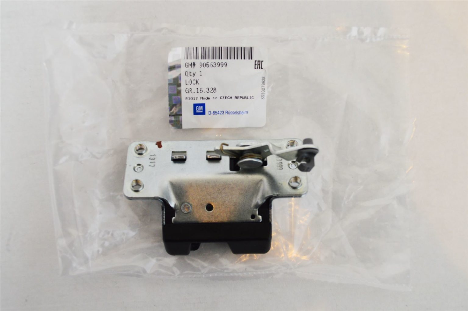 90563999 GENUINE VAUXHALL TAILGATE LOCK MECHANISM New Leader Specialist Components