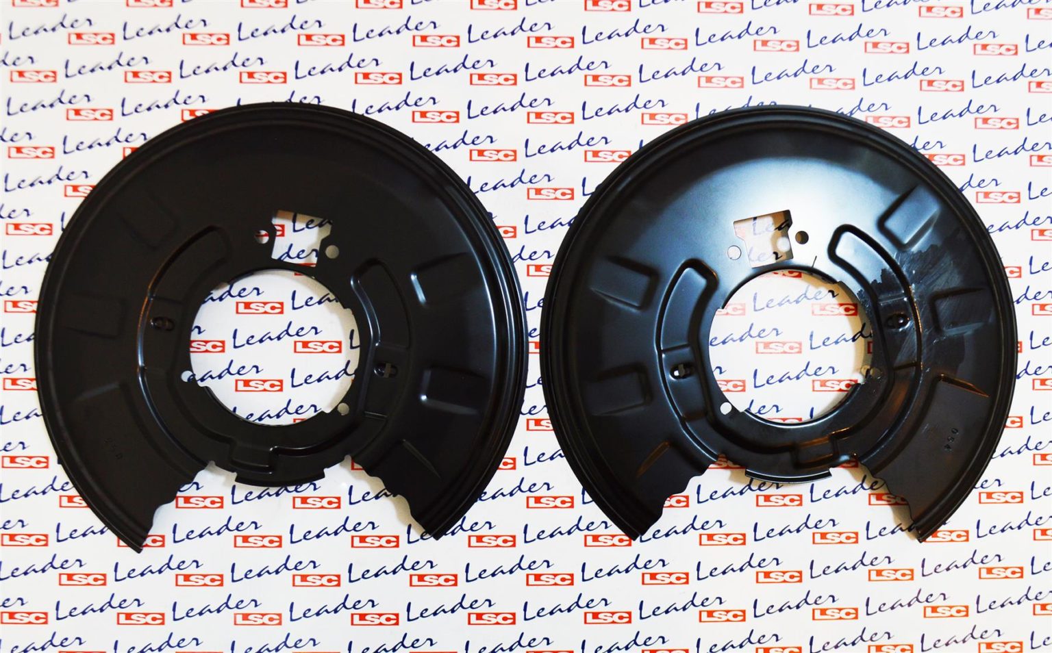 LSC 34211166107 Pair of Rear Brake Dust Shields / Splash Guards NEW