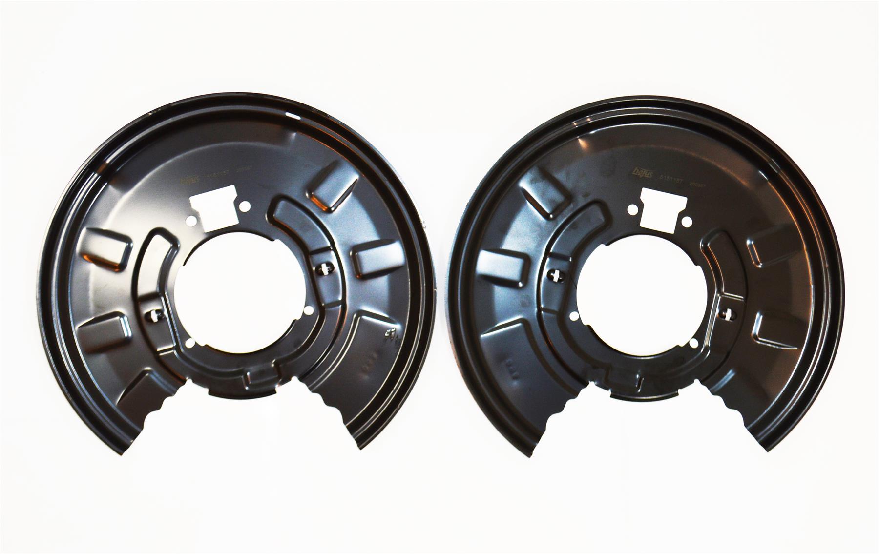 LSC 34211166107 Pair of Rear Brake Dust Shields / Splash Guards NEW