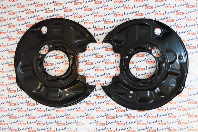 LSC 2034230320 2 x Rear Brake Disc Shields / Splash Guards Leader