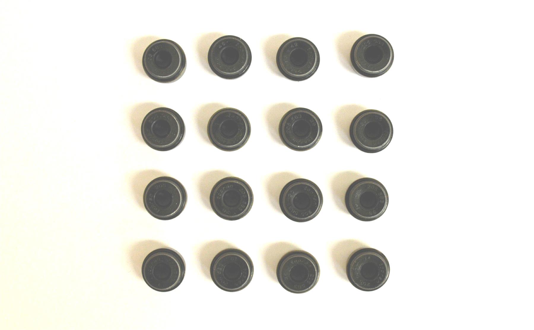 SET of 16 NEW from LSC 9158057 Valve Stem Seals 