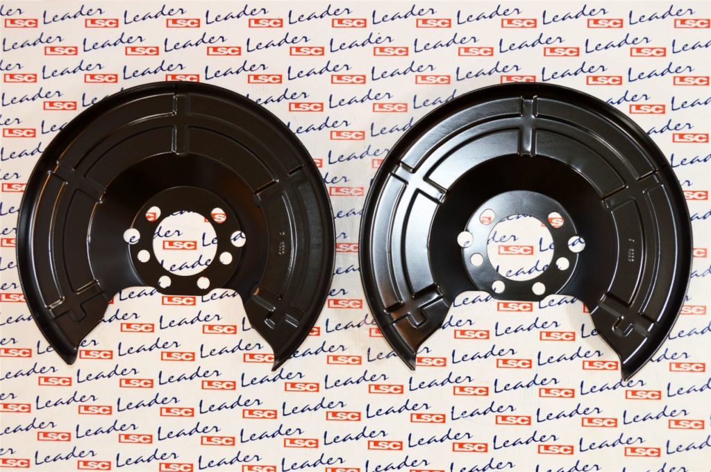 LSC 90498290 x 2 GENUINE Pair of Rear Disc Brake Shields NEW from