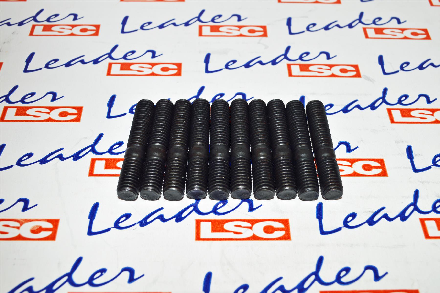 LSC 90106924 Set of 10 (M8 x 44) Exhaust Manifold Stud Bolts NEW