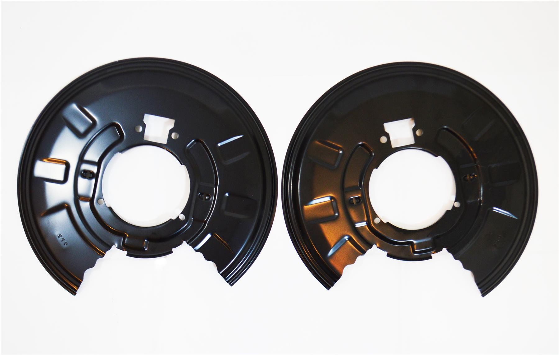 LSC 34211166107 Pair of Rear Brake Dust Shields / Splash Guards NEW