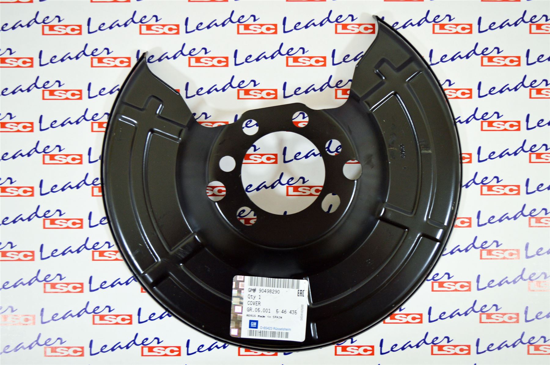 LSC 90498290 x 2 GENUINE Pair of Rear Disc Brake Shields NEW