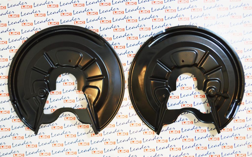 LSC 1K0615611P Pair of Rear Brake Dust Shields NEW Leader