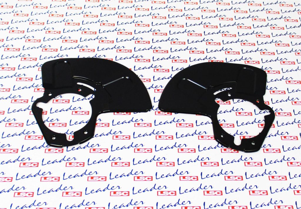 LSC 13299339/40 Pair of Front Brake Disc Shields NEW Leader