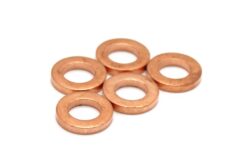 LSC 25185862 : GENUINE Vauxhall Set of 5 Fuel Injector Washers - NEW