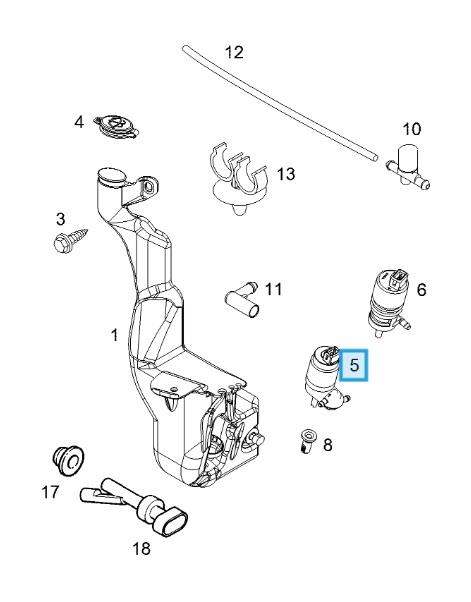 LSC 90585762 : Double / Twin Outlet Windscreen Washer Pump - NEW from LSC - Image 11