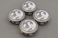 LSC 13276165 : Genuine OEM Set of 4 Alloy Wheel Centre Hubs / Caps - Charcoal - Diameter: 53mm - NEW