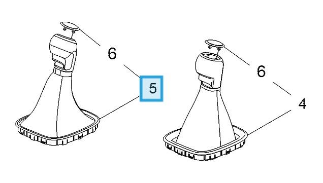 LSC 55496814 : GENUINE Gearshift Stick Lever and Knob with Black Boot Gaitor - NEW - Image 11