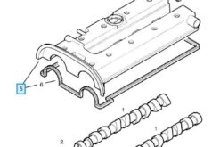 LSC 55558965 : GENUINE Vauxhall 2.0 Turbo Cam Rocker Cover with Gasket - NEW - Image 11
