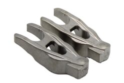LSC 1613181280 : GENUINE Pair of Fuel Injector Holder Clamps Forks for Citroen Ford Peugeot Vauxhall - NEW