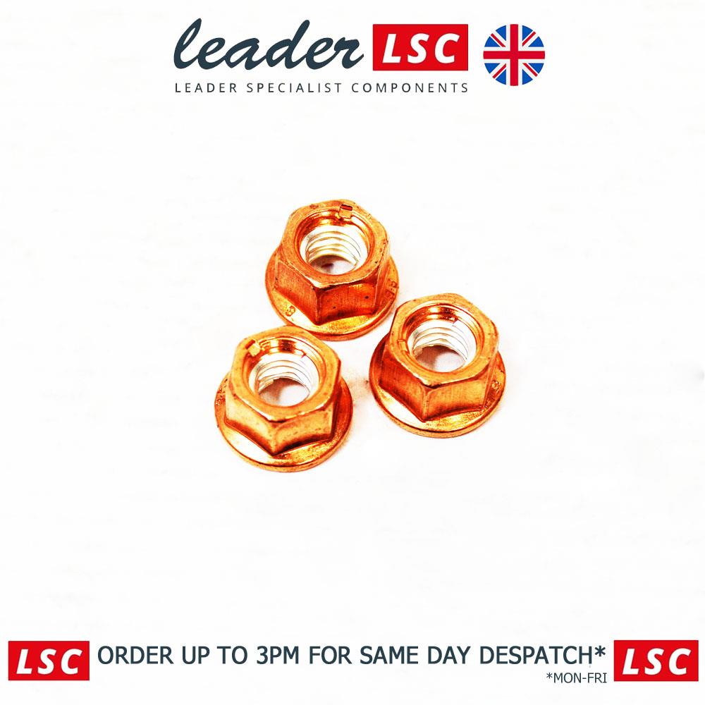 LSC 9157116 : 3 x Genuine Vauxhall Front Exhaust Pipe Hex Nuts M8 - NEW - Image 10