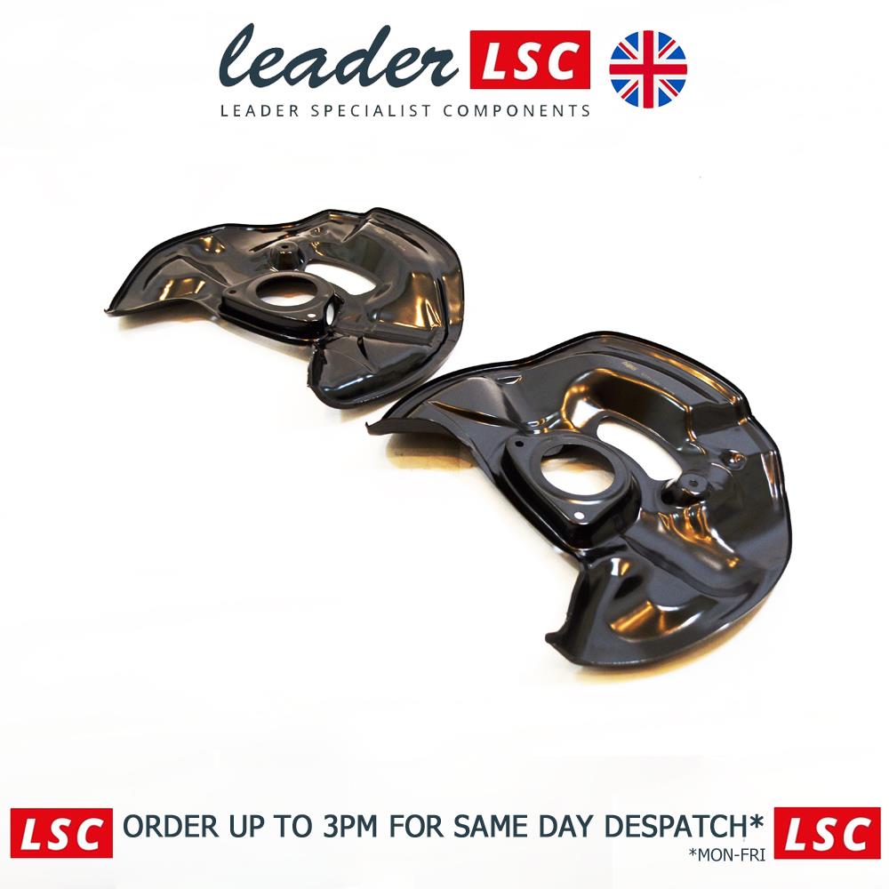 LSC 2104211020 : Pair of Front Brake Disc Backing Plates Splash Panels Dust Covers - NEW - Image 10