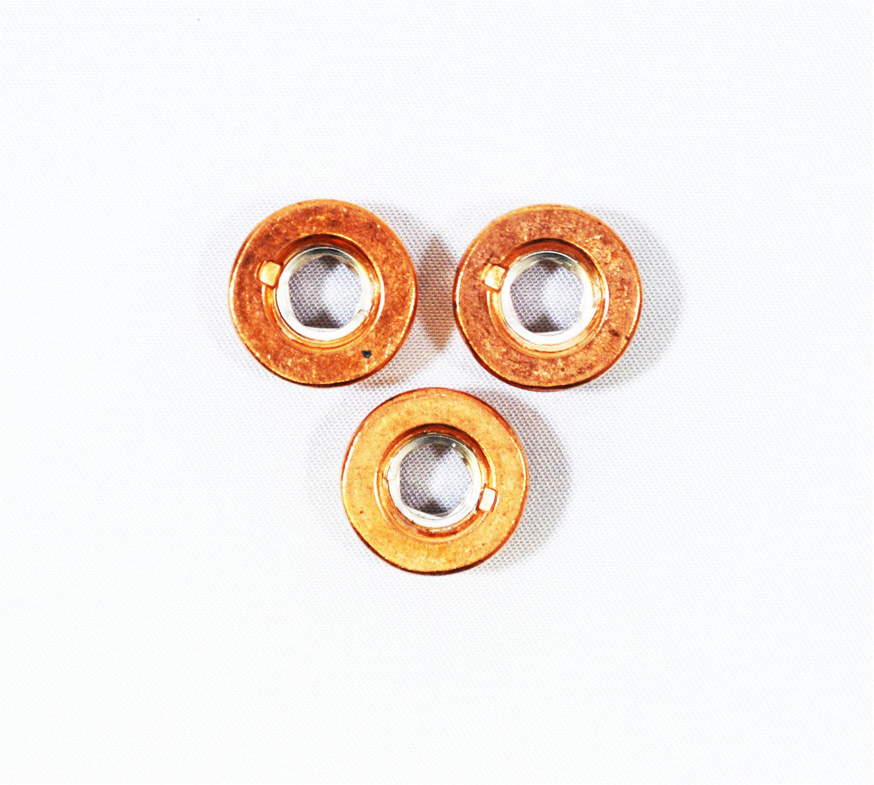 LSC 9157116 : 3 x Genuine Vauxhall Front Exhaust Pipe Hex Nuts M8 - NEW - Image 2
