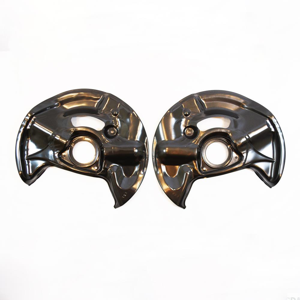 LSC 2104211020 : Pair of Front Brake Disc Backing Plates Splash Panels Dust Covers - NEW - Image 2