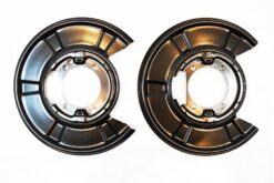 LSC 9064230420 : Pair of Rear Brake Back Plates Dust Shields Splash Guards - NEW - Image 4