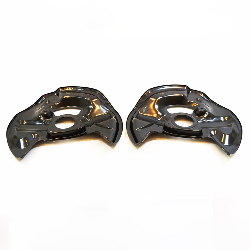 LSC 2104211020 : Pair of Front Brake Disc Backing Plates Splash Panels Dust Covers - NEW - Image 3