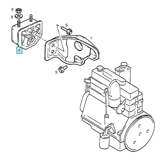 LSC 90135339 : Front Right Engine Mount / Damper - NEW from LSC - Image 11