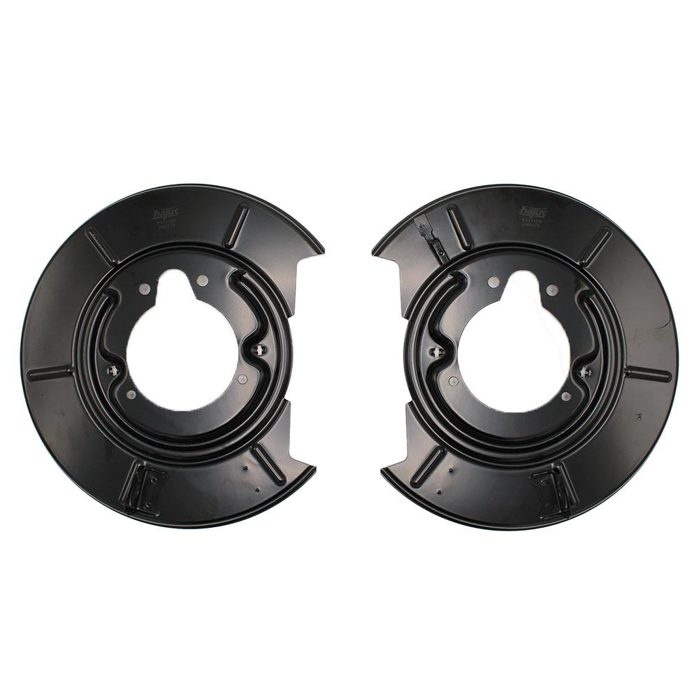 Hajus Pair BMW E30 Rear Brake Disc Backing Plates – NEW – OEM 34211162061