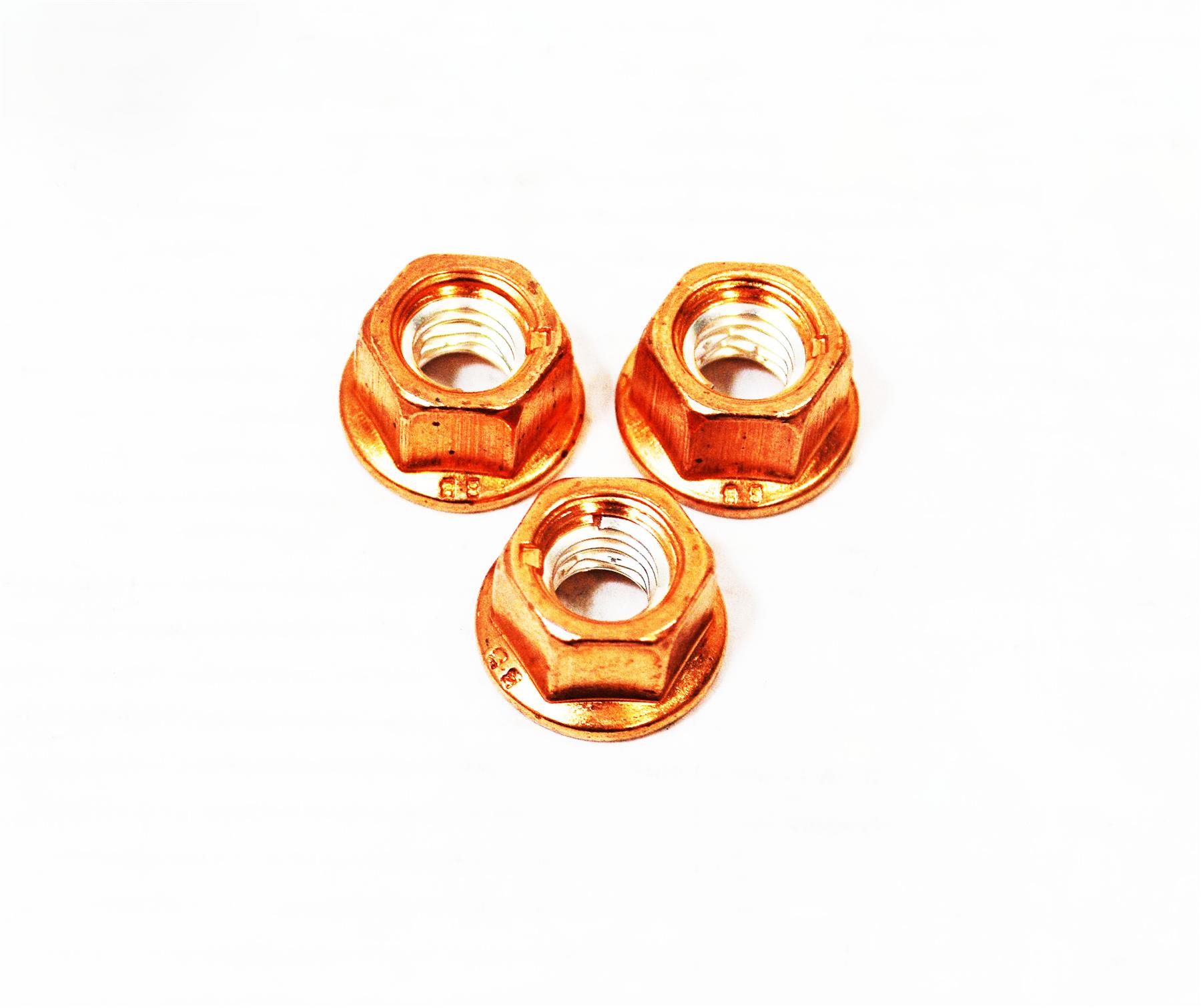 LSC 9157116 : 3 x Genuine Vauxhall Front Exhaust Pipe Hex Nuts M8 - NEW - Image 4