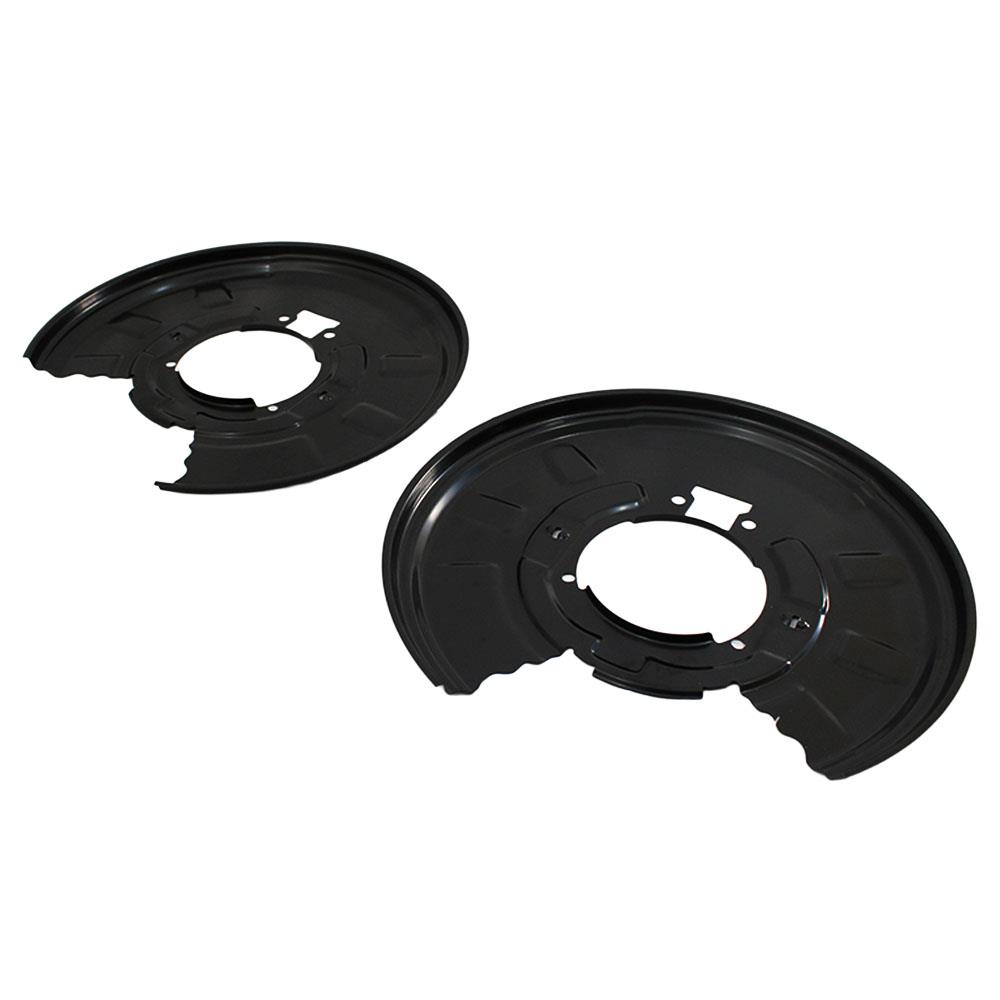 LSC 34211166107 : Pair of Rear Brake Dust Shields Splash Guards - NEW