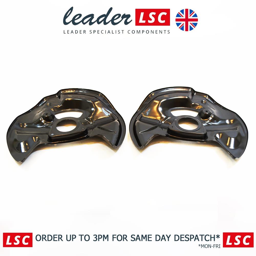 LSC 2104211020 : Pair of Front Brake Disc Backing Plates Splash Panels Dust Covers - NEW - Image 8