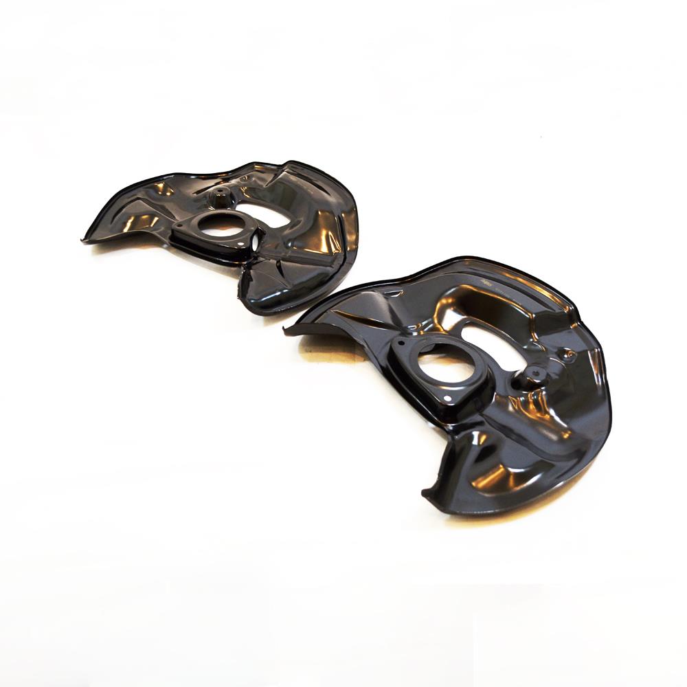 LSC 2104211020 : Pair of Front Brake Disc Backing Plates Splash Panels Dust Covers - NEW - Image 5