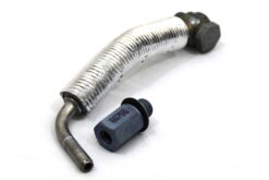 LSC 55568031 25199813 : Genuine Vauxhall Turbo Coolant Water Feed Pipe and Connector - NEW