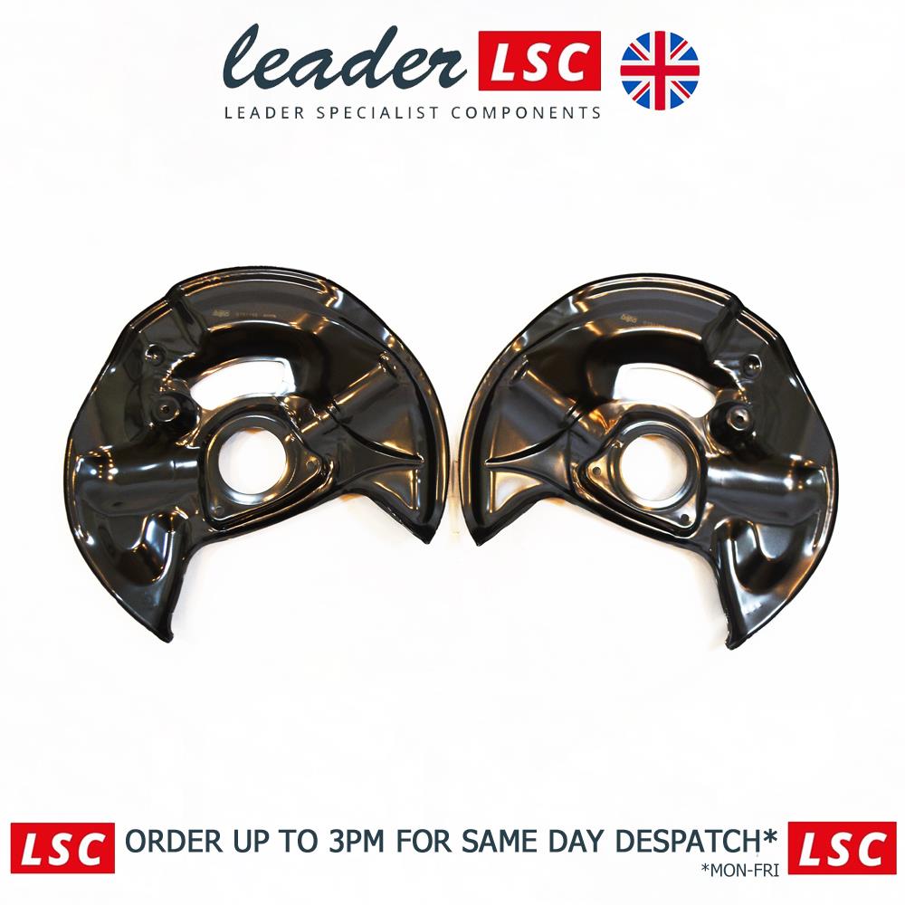 LSC 2104211020 : Pair of Front Brake Disc Backing Plates Splash Panels Dust Covers - NEW - Image 9