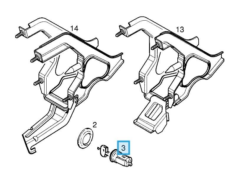 LSC 93172805 : Ignition Barrel Lock & 2 Keys - NEW - Image 11