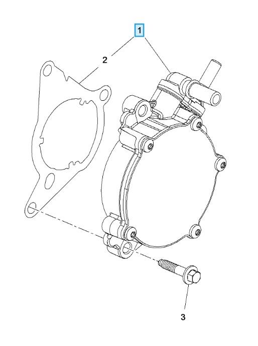 LSC 9827166480 : GENUINE OEM Brake Vacuum Pump - NEW - Image 11