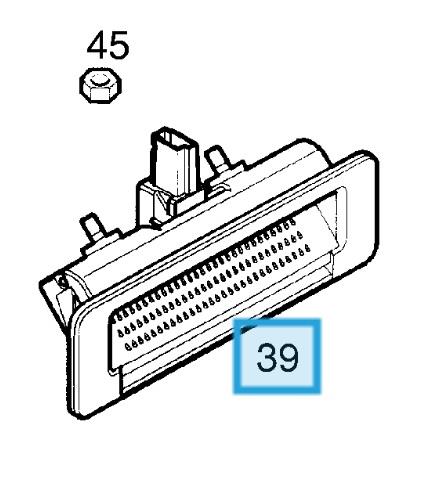 LSC 13266127 : Tailgate Boot Opening Micro Switch - NEW - Image 11
