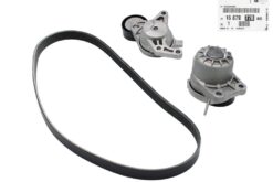 LSC 1687977080 : GENUINE PSA 6PK1073 Drive Belt and Roller Kit for Citroen DS Peugeot Vauxhall Toyota - NEW