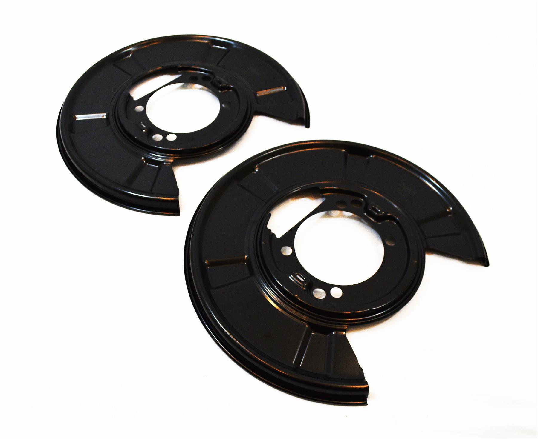 LSC 9064230420 : Pair of Rear Brake Back Plates Dust Shields Splash Guards - NEW