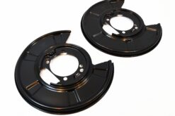 LSC 9064230420 : Pair of Rear Brake Back Plates Dust Shields Splash Guards - NEW - Image 3