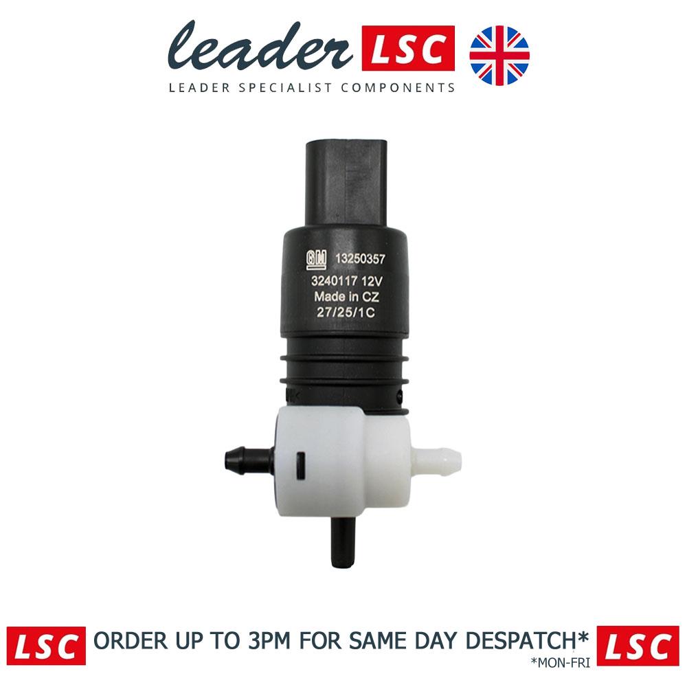 Genuine Style Front Or Rear Windscreen Washer Pump For Vauxhall Corsa E 2015-2019 – 1 Year Warranty, Easy DIY Fit