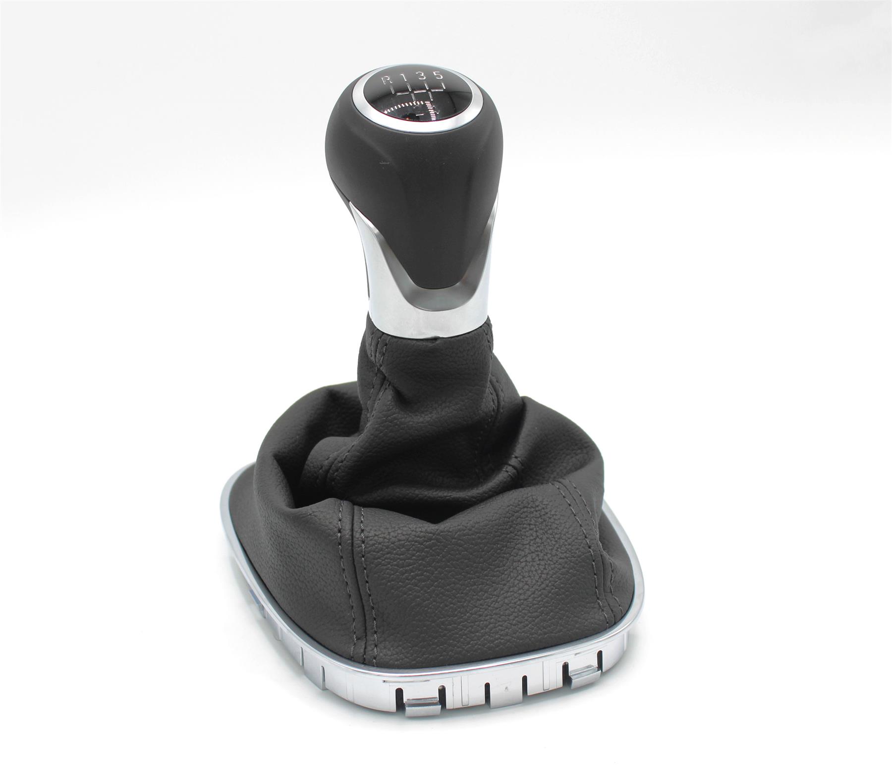 LSC 55496814 : GENUINE Gearshift Stick Lever and Knob with Black Boot Gaitor - NEW