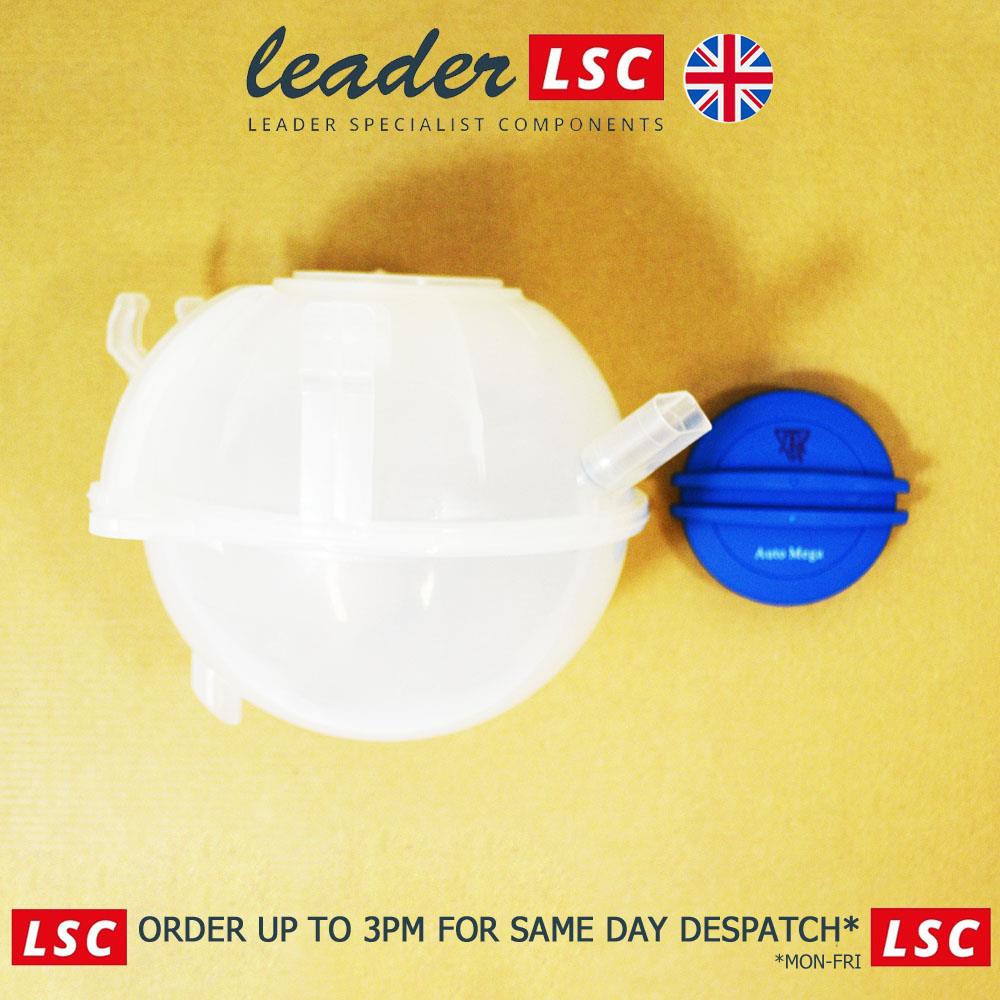 LSC 1K0121407A : Radiator Coolant Expansion Header Tank with Level Sensor and Cap - NEW - Image 9