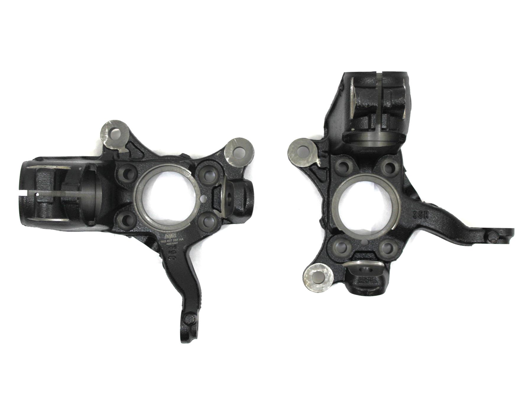 LSC 1K0407255AA 1K0407256AA : Front Steering Knuckles - NEW - Image 2