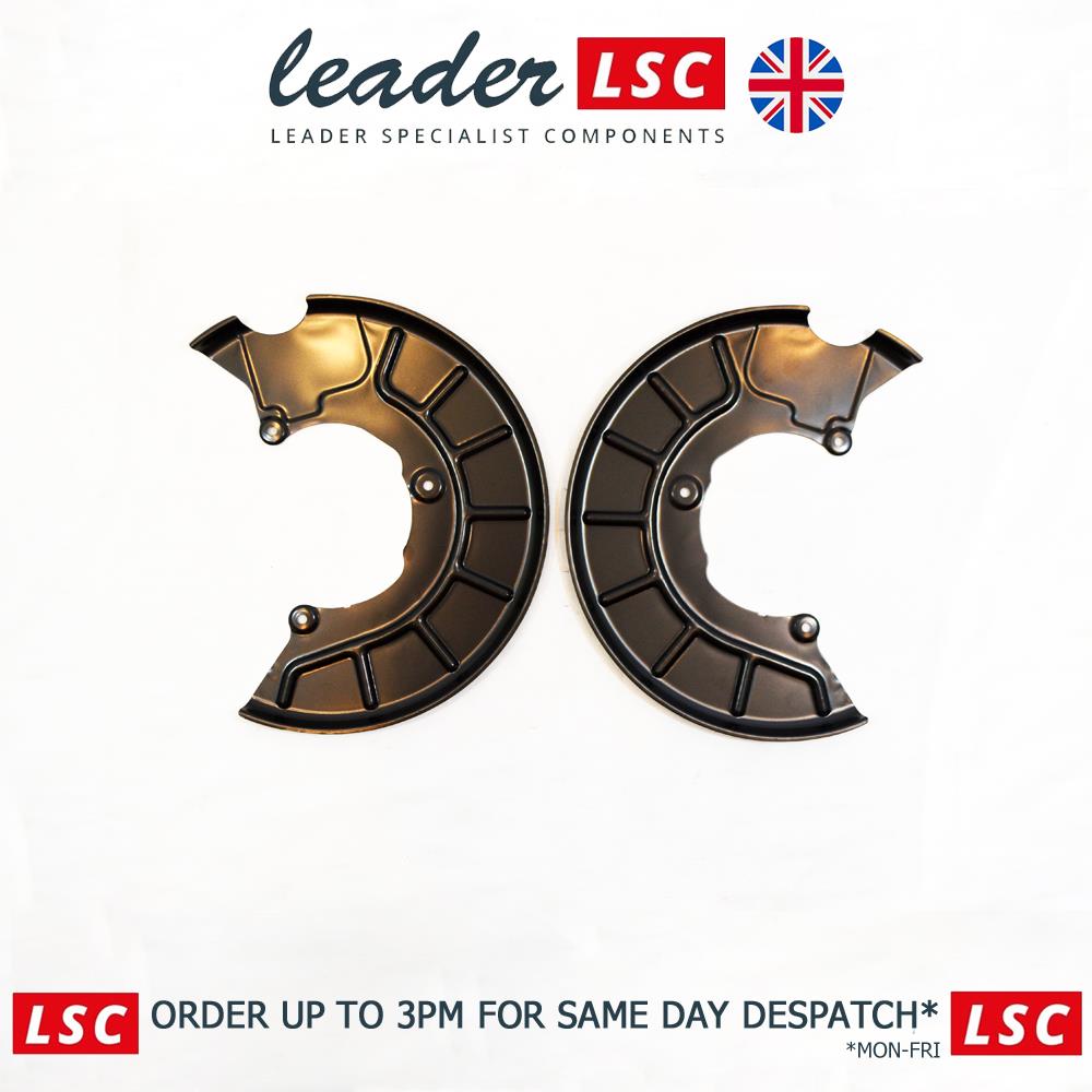 LSC 1K0615311F : Pair of Front Brake Disc Backing Plates Dust Covers Splash Guards - NEW - Image 9