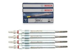 LSC 03L963319A : GENUINE Bosch 4 x Glow Plugs for Audi Seat Skoda VW - NEW